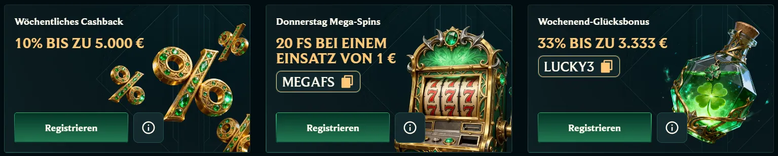 Aktuelle Bonus-Aktionen und Angebote bei Faircrown Casino